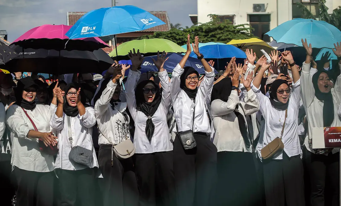 51.000 KPPS Kota Bandung untuk Pemilu 2024 Dikukuhkan Serempak
