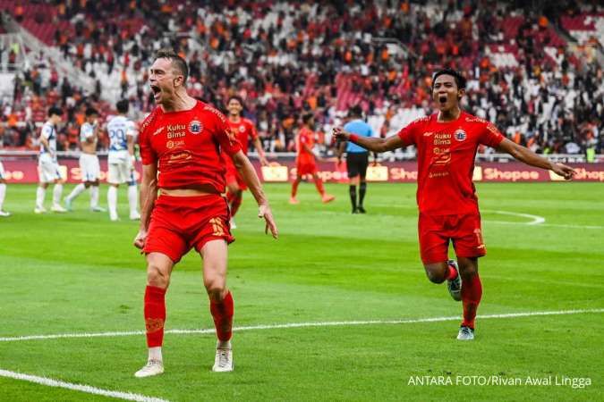 Hasil Liga 1 BRI Persija Jakarta vs Barito Putera: Skor 3-0