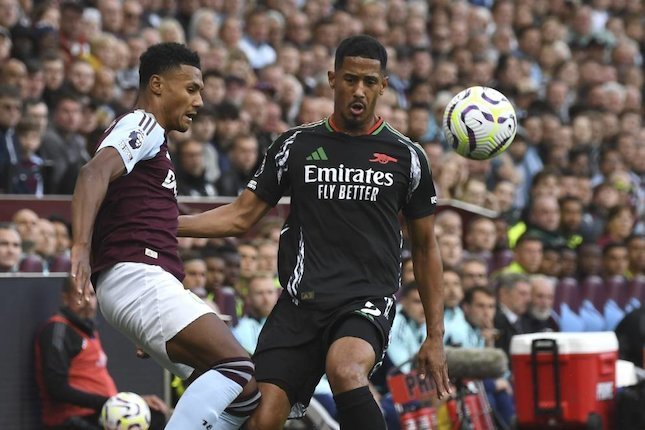 Hasil Aston Villa vs Arsenal: Skor 0-2